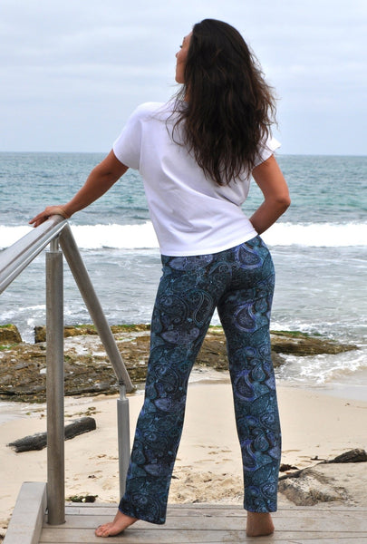 Yoga cotton pants Australia. Active cotton wear. Flexible. Stretchy pants. Casual clothing. Casual women's wear. 