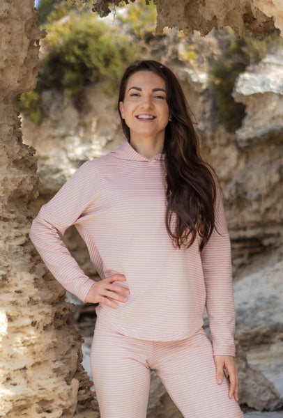 Australian brand. Ethical clothing Australia made. Free delivery Australia wide. Made in Australia. Pink hoodie