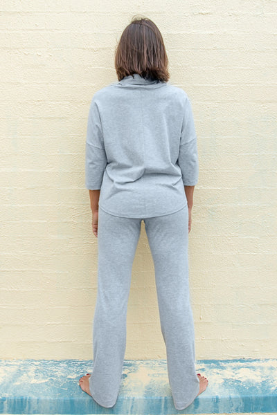 Yoga Pants Melange Grey